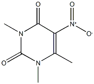 5-(nitro)-1,3,6-trimethylpyrimidine-2,4(1H,3H)-dione Structure