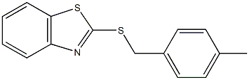 2-[(4-methylbenzyl)sulfanyl]-1,3-benzothiazole