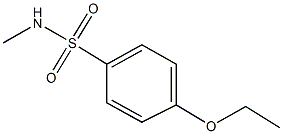 4-ethoxy-N-methylbenzenesulfonamide Structure
