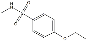 4-ethoxy-N-methylbenzenesulfonamide,,结构式