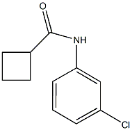 N-(3-chlorophenyl)cyclobutanecarboxamide|