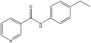 N-(4-ethylphenyl)nicotinamide Structure