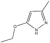 ethyl 3-methyl-1H-pyrazol-5-yl ether Struktur