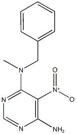 4-amino-6-[benzyl(methyl)amino]-5-nitropyrimidine|