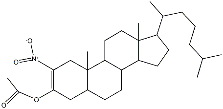 17-(1,5-dimethylhexyl)-2-nitro-10,13-dimethyl-4,5,6,7,8,9,10,11,12,13,14,15,16,17-tetradecahydro-1H-cyclopenta[a]phenanthren-3-yl acetate|