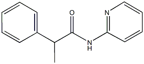  2-phenyl-N-pyridin-2-ylpropanamide