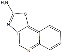 [1,3]thiazolo[4,5-c]quinolin-2-amine,,结构式