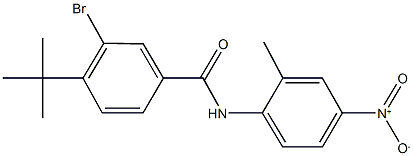  3-bromo-4-tert-butyl-N-{4-nitro-2-methylphenyl}benzamide