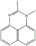 1,2-ジメチル-1H-ペリミジン 化学構造式