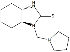 1-(1-pyrrolidinylmethyl)octahydro-2H-benzimidazole-2-thione