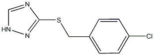  4-chlorobenzyl 1H-1,2,4-triazol-5-yl sulfide