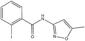  2-iodo-N-(5-methylisoxazol-3-yl)benzamide