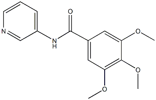 3,4,5-trimethoxy-N-(3-pyridinyl)benzamide