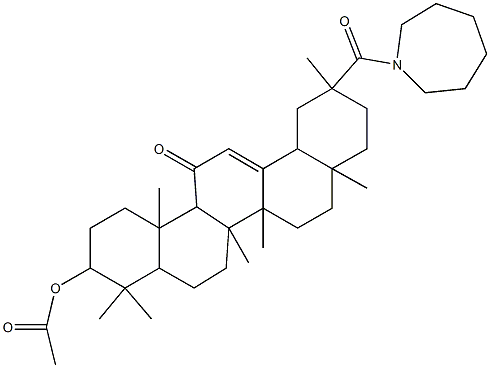 29-(1-azepanyl)-11,29-dioxoolean-12-en-3-yl acetate|