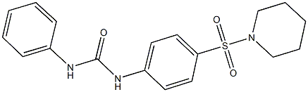 N-phenyl-N'-[4-(piperidin-1-ylsulfonyl)phenyl]urea