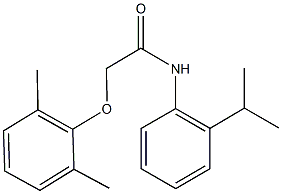 2-(2,6-dimethylphenoxy)-N-(2-isopropylphenyl)acetamide