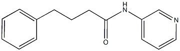 4-phenyl-N-(3-pyridinyl)butanamide 结构式