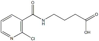 4-{[(2-chloro-3-pyridinyl)carbonyl]amino}butanoic acid