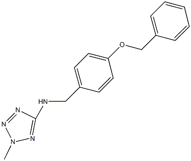 N-[4-(benzyloxy)benzyl]-N-(2-methyl-2H-tetraazol-5-yl)amine