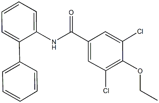 N-[1,1'-biphenyl]-2-yl-3,5-dichloro-4-ethoxybenzamide Structure