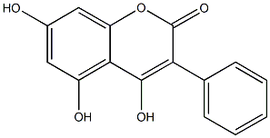 4,5,7-trihydroxy-3-phenyl-2H-chromen-2-one|