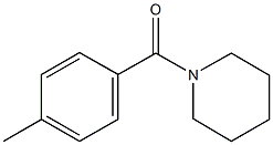 1-(4-methylbenzoyl)piperidine Structure