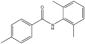 N-(2,6-dimethylphenyl)-4-methylbenzamide,,结构式