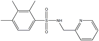 2,3,4-trimethyl-N-(2-pyridinylmethyl)benzenesulfonamide|