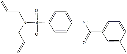  N-{4-[(diallylamino)sulfonyl]phenyl}-3-methylbenzamide