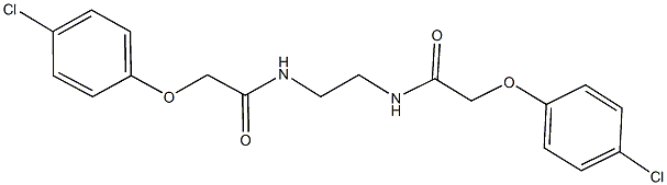 2-(4-chlorophenoxy)-N-(2-{[(4-chlorophenoxy)acetyl]amino}ethyl)acetamide