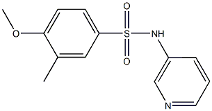 4-methoxy-3-methyl-N-(3-pyridinyl)benzenesulfonamide Structure
