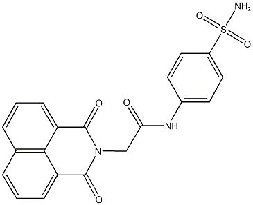  N-[4-(aminosulfonyl)phenyl]-2-(1,3-dioxo-1H-benzo[de]isoquinolin-2(3H)-yl)acetamide