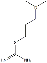 3-(dimethylamino)propyl imidothiocarbamate,,结构式