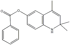 2,2,4-trimethyl-1,2-dihydro-6-quinolinyl benzoate