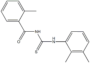  N-(2,3-dimethylphenyl)-N'-(2-methylbenzoyl)thiourea