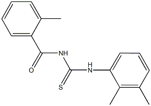 N-(2,3-dimethylphenyl)-N'-(2-methylbenzoyl)thiourea