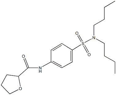  N-{4-[(dibutylamino)sulfonyl]phenyl}tetrahydro-2-furancarboxamide