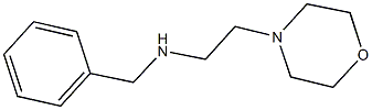 N-benzyl-N-[2-(4-morpholinyl)ethyl]amine 化学構造式