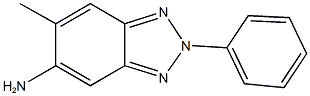 6-methyl-2-phenyl-2H-1,2,3-benzotriazol-5-ylamine Structure