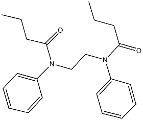 N-[2-(butyrylanilino)ethyl]-N-phenylbutanamide Structure