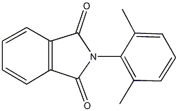 2-(2,6-dimethylphenyl)-1H-isoindole-1,3(2H)-dione 化学構造式