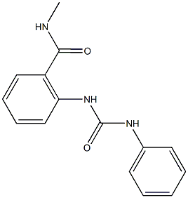 2-[(anilinocarbonyl)amino]-N-methylbenzamide|