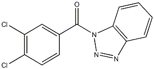 1-(3,4-dichlorobenzoyl)-1H-1,2,3-benzotriazole Structure