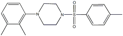 1-(2,3-dimethylphenyl)-4-[(4-methylphenyl)sulfonyl]piperazine