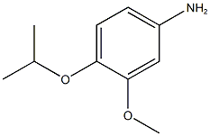 4-isopropoxy-3-methoxyphenylamine 结构式