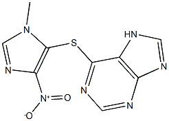 6-({4-nitro-1-methyl-1H-imidazol-5-yl}sulfanyl)-7H-purine|