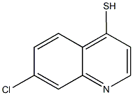 7-chloro-4-quinolinethiol,,结构式