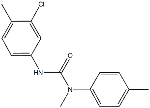 N'-(3-chloro-4-methylphenyl)-N-methyl-N-(4-methylphenyl)urea Structure