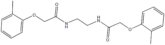 2-(2-methylphenoxy)-N-(2-{[(2-methylphenoxy)acetyl]amino}ethyl)acetamide