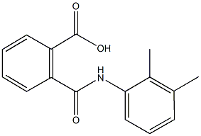 2-[(2,3-dimethylanilino)carbonyl]benzoic acid Structure